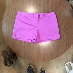 Express Bold Purple Chino Women's Shorts 4” inseam